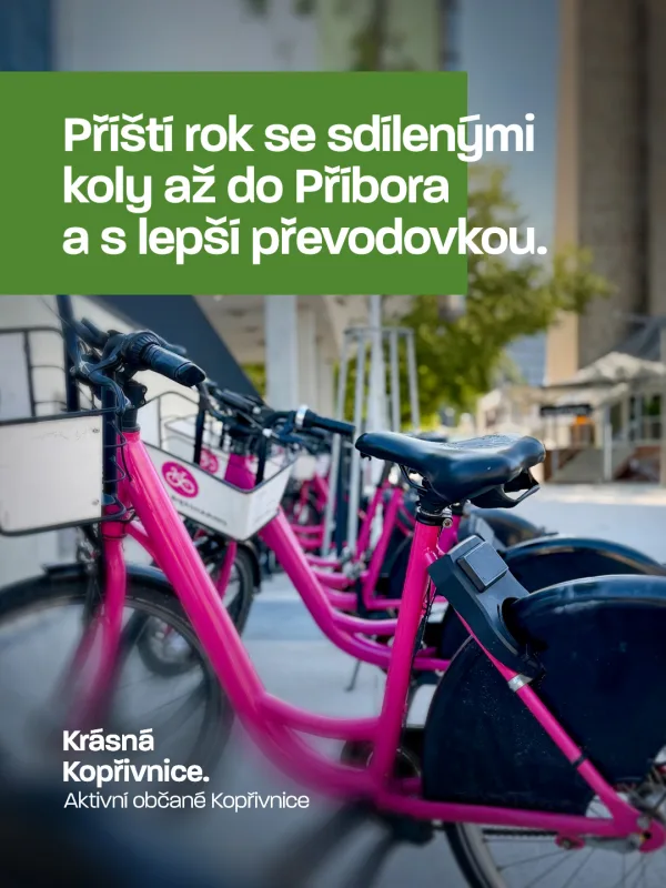 Stále se snažíme vylepšovat službu, kterou si Kopřivnice oblíbila – sdílená kola. Projekt, na které…