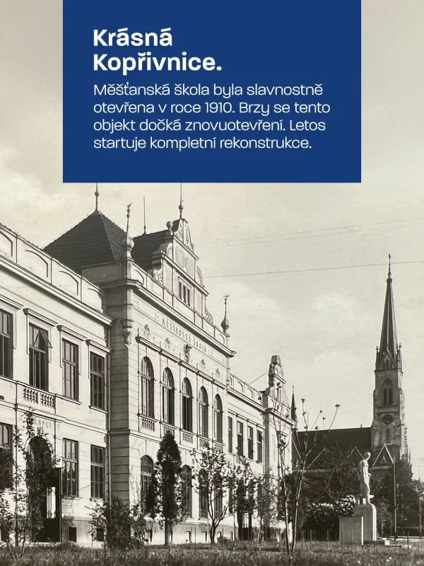 Už letos začíná rekonstrukce jedné z nejkrásnějších budov v našem městě.

Těšíte se? Vznikne nejen …