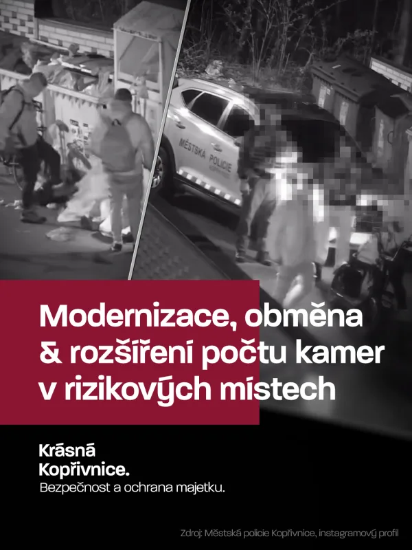 Kopřivnice je bezpečné město. Není to ale samozřejmost. Chceme dál posilovat prevenci, stabilní měs…