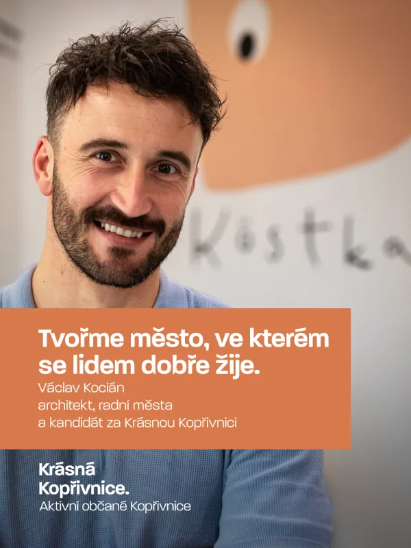 Vašek se už několik let jako zastupitel a radní podílí na rozvoji Kopřivnice jako města, ve kterém …